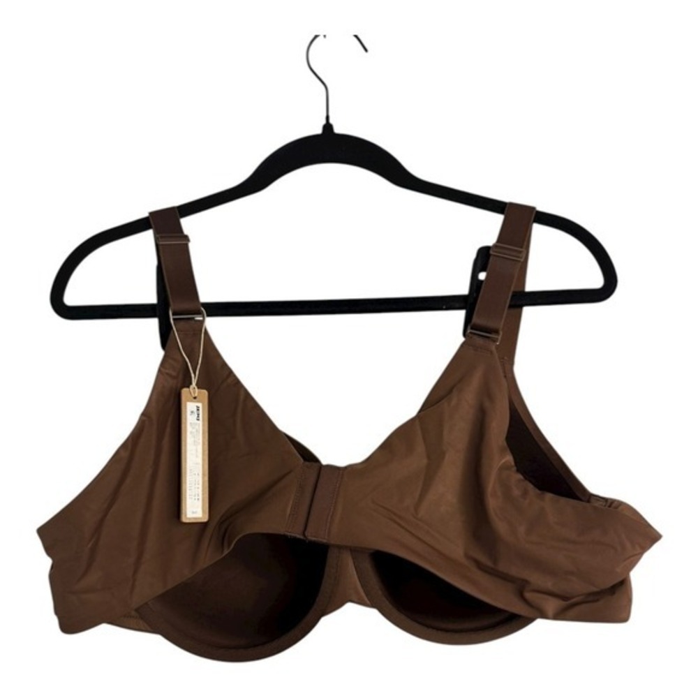 SKIMS Full Coverage Smoothing Bra 44B Cocoa NWT - Picture 4 of 8